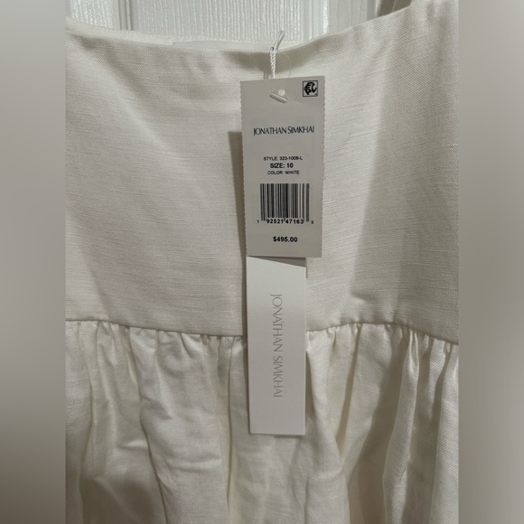 NWT SIMKHAI KLEMENTINE EMBROIDERED DRESS - Picture 12 of 16